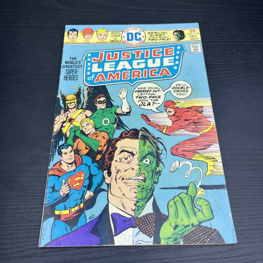 Justice League Of America #125 Vol 1 1975 DC‎ Comics 5.0 Bronze Age Comic